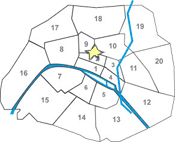 Haussmann Paris Map